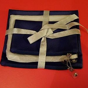 NWOT THREE DIFF SIZES COSMETIC POUCH
